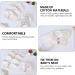 Buy Healifty 5pcs Baby Flower Shape Cotton Bibs for Newborn | Soft & Durable 24x24cm - Buy Online on GoSupps.com