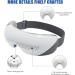 MEKK Eye Massager with Heat & Vibration | Rechargeable Eye Mask for Eye Fatigue & Dark Circles - International Shipping Available - Buy Online on GoSupps.com