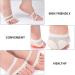 Shop Premium Five-Finger Boat Socks & Ballet Insoles - Elastic Forefoot Pads & Metatarsal Support for Dancers | International Shipping Available - Buy Online on GoSupps.com