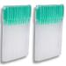 P-Beauty Cosmetic Accessories |Eyelash extension |Silicone eyelash brushes |Brush eyelash |Lash Extension |Green/transparent 50-200 pieces (100 pcs.)