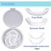 icehao Upper & Lower Teeth Veneers - Simulation Braces Snap On Smile Tooth Cover for Perfect Whitening - One Size Fits Most Comfortable Denture - 2pcs Set - Buy Online on GoSupps.com
