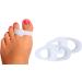 Toe Separator Spacers for Bunion Relief | Hallux Valgus Gel Corrector & Alignment Spreader | Duosafe International Shipping - Buy Online on GoSupps.com