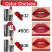 3Pcs Dark Light Bright Red Matte Lipstick Set for Women - Long Lasting Smudge Proof Lipsticks - Ruby Red Lip Stain Makeup Kit - Buy Online on GoSupps.com