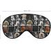 Portrait of Dogs Sleep Mask for Women | Adjustable Eye Shades with Elastic Strap - Perfect for Travel & Relaxation - Buy Online on GoSupps.com