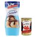 Italian Gourmet E.R. Paneangeli Chocolate Flavored Garnish Sauce chocolate filling sauce 200 g tube + Italian Tomato Pulp 400 g box