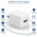 3.3FT Apple Watch Charger - Magnetic Charging Cable with USB Wall Plug for Apple Watch Series 8/7/SE/6/5/4/3/2/1 - White - Buy Online on GoSupps.com