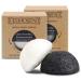 ESMOSEN All Natural Konjac Facial Exfoliating Sponge for Gentle Cleansing - White - Buy Online on GoSupps.com