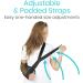 Vive Mesh Shoulder Sling - Arm Brace for Rotator Cuff Injury - Adjustable Immobilizer for Men and Women - Stabilizer for Elbow, Wrist, and Thumb - Black - Buy Online on GoSupps.com