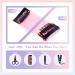 20 PCS Colored Hair Extensions - Ladyamz Ombre Party Highlights Clip-in Synthetic Hairpieces for Girls, Women, Kids - 22 inch - Buy Online on GoSupps.com