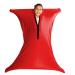 SZSMART Sensory Body Sock for Kids 40"x27" Full-Body Wrap Stretchy Body Sox to Relieve Stress for Children with Autism Anxiet (Red S/89-112cm) S/89-112cm Red