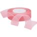 Hapeper 1 Inch Sheer Organza Chiffon Ribbon - 50 Yards/Roll - Pink - Buy Online on GoSupps.com