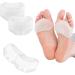 Sibba Foot Pads Cushions - 4 Pairs for Metatarsal Pain Relief and Comfortable Heel and Forefoot Cushioning - Buy Online on GoSupps.com