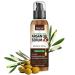 S rum l'huile d'argan pour coiffer et hydrater les cheveux - Contr le anti-frisottis - Nourrit et r pare - Huile d'argan pour cheveux secs et ab m s - S rum de protection thermique