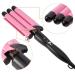 Hair Curling Roll Ceramic Iron - Temperature Adjustable 3 Barrels 4 Sizes | Portable DIY Curly Hair Styling Tool (22mm - Buy Online on GoSupps.com