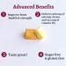 Bariatric Advantage Calcium Citrate Chewy Bites 500mg with Vitamin D3 - Pineapple Mango 90 Count - Buy Online on GoSupps.com