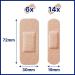 Hansaplast Sensitive Skin Tone Plaster Light - 20 Hypoallergenic Strips with Bacteria Shield - Skin-Friendly & Painless Wound Care - Buy Online on GoSupps.com