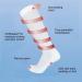 Sigvaris Men's Diabetic Compression Support Sock 18-25mmHg XL - White - Buy Online on GoSupps.com