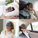 Luxury Gray Silk Sleep Mask - Comfortable Eye Cover for Men & Women | Block Light for Travel Yoga & Naps - Buy Online on GoSupps.com