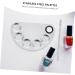2ensembles Stainless Steel Color Palettes Makeup Tools Cosmetic Palettes for Mixing Foundation Lipstick Concealer Paint Etc - Buy Online on GoSupps.com