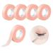 Eyelash strap - eyelashes tape eyelash extension tape eyelashes adhesive tape eyelash band for eyelashes lash extension PE breathable eyelash extension tape eyelash isolation adhesive tape 9m/roll (5 rolls)