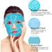 ACWOO Cooling Gel Beads Face & Eye Mask for Puffy Eyes - Hot Cold Therapy for Migraine Relief, Dark Circles, and Sinus Pain - Buy Online on GoSupps.com
