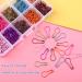 300 Pieces 10 Colors Safety Bulb Pins Crochet Stitch Markers for Knitting & DIY Projects with Storage Box - Buy Online on GoSupps.com