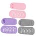 KOMBIUDA 3 Pairs foot gel socks feet softening socks gel socks for cracked feet foot softening socks spa gel socks heel spa socks heel repair socks hydrating Miss vegetable gel cosmetic