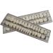 Rehoof Acrylic Resin Art Teeth | 2 Sets of Upper & Lower Dentures | Synthetic Resin for Replacement Halloween DIY Projects | 56 Pieces - Buy Online on GoSupps.com