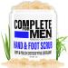 Hand Scrub and Foot Scrub: Exfoliating Foot Scrub Hand Exfoliant Sugar Scrub for Dry Skin Moisturizing Rough Skin Remover Ideal for Foot and Hand Care Scrub for Men