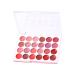 Lip Gloss Palette Lipstick Palette Matte Lip Color Long Lasting Lip Gloss for Outdoor Travel 24 Color Portable Moisturizing Lipstick Sheet