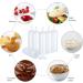 WELLXUNK 6pcs Sauce Bottle 8 oz Squeeze Condiment Bottle Plastic Sauce Bottle Used for Mustard Mayonnaise Olive Oil Barbecue Sauce BPA Free - Buy Online on GoSupps.com