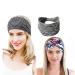 EYSL Boho Knotted Headband 3 Pack - Wide Fashion Stretch Head Wraps for Women - Twist Flower Printed Hair Band - Turban Bandana Hair Accessories - Multi-colored - Buy Online on GoSupps.com