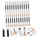 Hemoton 48 Pcs Latex Eye Shadow Stick Makeup Applicator Comestic Applicator Eyeshadow Aluminum 7.5x1x0.5cmx2pcs Beige Khaki X2pcs - Buy Online on GoSupps.com