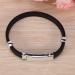 Zixyqol Anion Bracelet - Electrostatic Silicone Adjustable Wrist Strap for Antistatic Protection (Black) | International Shipping Available - Buy Online on GoSupps.com