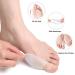 Bunion Corrector - Soft High Elasticity Toe Separators for Hallux Valgus, Pain Relief, Hammer Toe Straightener, Forefoot Pads - Bunion Socks for Feet Care - Buy Online on GoSupps.com