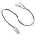 Nylon Work Helmet Holder with Hardhat Lanyard Monaural
