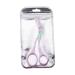 Harayaa 3x Eyebrow Scissors with Comb - Precision Trimmer for Perfectly Shaped Brows | Durable Personal Accessories | Pink - Buy Online on GoSupps.com