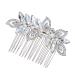 Didiseaon 1pc Barrettes for Women Bridal Hair Comb Rhinestone Headpiece Rhinestone Hair Comb Hair Jewels for Women Flower Girl Hair Accessory Tiara Bride Hair Accessories Wedding