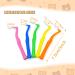SKHAOVS 50-Piece Short Handle Interdental Brushes for Teeth & Gums | Non-Slip Handle, Dental Floss Brush for Braces Cleaning | Oral Care Dental Tools (5 Colors) - Buy Online on GoSupps.com