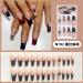 24Pcs/Set Press On Nails Halloween Long Ballet Black Red Spiderweb Fake Nails False Nails Acrylic Fake Nails Full Cover Nails Tips Artificial Finger Manicure Press on nails for Women and Girls - Buy Online on GoSupps.com