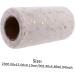 ABOOFAN 3 Rolls Christmas Scarf Dinner Table Decor Mesh Ribbon Diy Wrapping Tulle Star Yarn - Buy Online on GoSupps.com