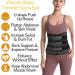 HKDYWTNB Back Brace Lumbar Support Corset Tummy Control Cincher Belt Body Shaper Waist Trainer Workout Sweat Band Waist Belt XXXXXX-Large Black - Buy Online on GoSupps.com