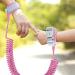 Children Safety Leash - 2.5m Anti-Lost Wrist Link for Toddlers - Pink Toddler Leash - Buy Online on GoSupps.com