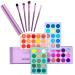 Beauty Glazed makeup kit 60-color-light shadow palette and 5-part make-up brush set highly pigmented pearl-colored glitter-light shadow-up palette with make-up brush set