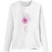 Breast Cancer Warrior Women's Tee: Support & Believe Crewneck Long Sleeve Sweatshirt - Large White - Buy Online on GoSupps.com