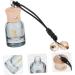 GLEAVI 1pc Perfume Bottle Carafes Accessories Automotive Alentine Hanging Glass Essential Oil Bottle 1 count (Pack of 1) Black - Buy Online on GoSupps.com