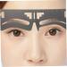 FOMIYES 8 Pcs Eyebrow Ruler Eyebrow Stencil Eyebrow Stamp Stencil Brow Makeup Supplies Card Balance - Buy Online on GoSupps.com
