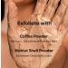 Shimmer Body Scrub with Coffee - Exfoliating Scrub for Smooth & Glowing Skin | Unisex | 150g - Shop Now - Buy Online on GoSupps.com