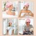 Toulifly Haarurban 2PC Turban Towels - Super Absorbent Microfiber Hair Drying Cloth for All Hair Types - Buy Online on GoSupps.com