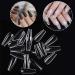 Noblife 1200PC Long Coffin False Nails - 10 Sizes Full Cover Acrylic Ballerina Tips for DIY Nail Art & Manicure - Buy Online on GoSupps.com